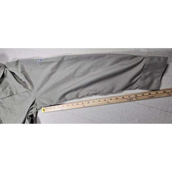 VTG Quicksilver Windbreaker Jacket Men’s XXL Brown Lightweight Full Zip 09/2012 - Picture 13 of 16